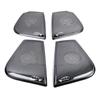 Adecuado para 17-20 Nissan Toula portavasos de palanca de cambios calcomanía de control central tira brillante de volante calcomanía de elevador de vidrio