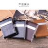 Bolsa de Cuero para Cigarrillos, Estuche para Cigarrillos de Acero Inoxidable de Tamaño Mediano, Set para Fumar, Pitillera Grabada, Bolsa Creativa para Cigarrillos, Regalo de Cumpleaños, Estuche para Cigarrillos de Regalo