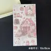 10x 18 colección tarjeta trasera cadena para teléfono móvil llavero colgante de tarjeta trasera bolsa de embalaje de cartón decoración materiales de tarjeta de embalaje