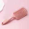 Peine Fluffy de Copa Craneal Alta para Mujer Peinado Cabello Largo Masaje Meridiano Airbag Rop Peine Cojín de Aire