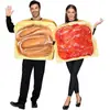 Comida Divertida Mermelada Cacahuete Tostada Pan Cosplay Fiesta Pareja Divertida Adulto Abstracto Extravagantes Disfraces