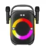 Nova Caixa de Som Bluetooth Partybox Transfronteiriça Portátil Móvel para Festa ao Ar Livre Áudio de Alta Potência Karaoke
