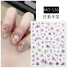 Nuevas Pegatinas para Uñas Estilo Chino Estilo Nacional 2025 Nueva Celebridad de Internet Flor Retro Relieve Calcomanía para Uñas Estéreo 3D Joyería