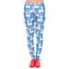 Roupas de Natal 2026 Amazon Novas Calças Leggings Digitais de Férias para Mulheres Calças de Natal Europeias e Americanas para Mulheres