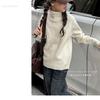 Suéter Feminino Outono/Inverno Camisa Básica Infantil de Gola Alta 2025 Nova Moda Infantil Top de Malha Espesso com Lã