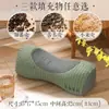 Almohada de Trigo Sarraceno Puro Algodón Extraíble y Lavable Ayuda para Dormir de una Persona Almohada Dura Almohada para Columna Cervical Alta Almohada para Cuello Doméstica