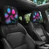 Funda para reposacabezas de coche con patrón de texto, funda para almohada de coche, funda de asiento a prueba de polvo, se puede personalizar con tu propio diseño como funda para reposacabezas y cuello