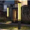 Poste de Iluminação de Paisagem Quadrado para Exterior Impermeável Lâmpada Quadrada para Jardim, Villa, Pátio Lâmpada Solar para Rua de Comunidade Poste de Iluminação de Paisagem