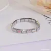 Nuevo Pulsera Elástica DIY de Acero Inoxidable Venta Caliente de E-commerce Transfronterizo Brazalete Moda Versátil para Hombres y Mujeres Brazaletes al por Mayor
