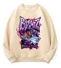 Comercio Exterior Ebay Aliexpress Wish Estación Independiente Sudadera de Manga Larga con Cuello Redondo y Estampado de Mariposas para Mujer