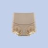 Ropa interior para mujer Ropa interior abdominal para mujer Algodón antibacteriano en la entrepierna Cintura alta Levanta glúteos Estómago fuerte y ajustado Pantalones de seguridad de ángulo plano para mujer