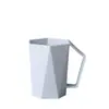 Vaso de Lavado en Forma de Diamante para Parejas con Asa, Vaso para Cepillarse los Dientes para Uso en Casa, Vaso de Plástico para Enjuague Bucal Moderno, Sencillo y Creativo, Venta al por Mayor de Cepillos de Dientes