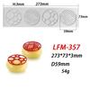Chips ocos Margarida Lótus Caleidoscópio Flip Açúcar Renda Silicone Pad DIY Baking Plate Cozinha Molecular Decorativa