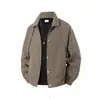 Camisa de Manga Longa Masculina Primavera e Outono 2025 Nova Tendência Casual Solta Tamanho Grande Jaqueta Camisa Masculina Outono Top Fino