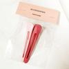 Pinza de Pato Escarchada al por Mayor para Lavado Facial y Maquillaje Pinza Lateral Grande Colorida Linda Pinza para el Cabello Pinza para el Flequillo Pinza de Tiburón Pinza para el Cabello