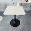 Mesa de ocio para balcón de tamaño pequeño para uso doméstico, mesa cuadrada de ocio y para discutir para cafeterías, mesa de espera, mesa de café