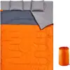 Saco de dormir, Colcha para exteriores para adultos para todas las estaciones, Doble propósito, Camping ligero, Camping de verano, Para pasar la noche, Uso en coche, Resistente al frío