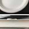 Plato de Papel Desechable Biodegradable Ovalado Tamaño Grande Mediano Pequeño Plato de Cena Plato de Postre Vajilla Comercial Plato para Pescado Plato para Barbacoa