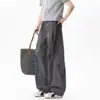 Calça de Trabalho Retro Americana Sabre Calça de Trabalho Masculina Solta de Perna Reta 2026 Outono Marca Tendência Casual Calça de Perna Larga