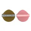 En stock Nuevo Huevo de Maquillaje Esponja de Doble Cara Cushion Tarta de Fresa Huevo de Yema de Huevo Puff Húmedo y Seco Herramienta de Maquillaje de Belleza