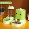 Dispositivo de Alimentación y Bebedero para Mascotas, Dispensador de Agua Automático Desmontable para Gatos, Comedero para Perros de Gran Capacidad Anti-atasco, Venta al por Mayor