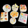 Mini Brinquedo de Comida Pão Bolo Chocolate Decoração Varinha Mágica Argila de Fondant Resina Brinquedo de Apertar Molde de Silicone