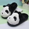 Novas Pantufas de Algodão Desenho Animado Fofo Outono/Inverno 2025 para Mulheres, Modernas, Versáteis, Confortáveis, Antiderrapantes, Pantufas com Biqueira e Solado Plano para Mulheres