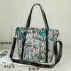 Nova Bolsa Grande Capacidade 2025 Feminina Bolsa Tote de Tecido Oxford Casual e Leve Bolsa para Laptop para o Trabalho/Dia a Dia