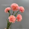Tacto Realista Flor de Clavel Artificial Hidratante Flor de Seda de un Solo Tallo Decoración del Hogar Ramo para el Día de la Madre Arreglo Decorativo