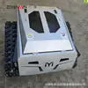 Cortador de Grama Inteligente Zhongyuan Robô de Capina Automático Todo-o-Terreno Esteira Agrícola e Florestal Máquina de Capina Elétrica a Gasolina