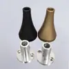 Conectores de Tubo Redondo para Colunas de Metal, Hastes de Suporte de Prateleira em Liga de Alumínio, Corrimãos, Estantes, Expositores de Aço Inoxidável