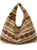 Bolso de Hombro de Peluche Transfronterizo para Mujer 2025 Invierno Nuevo Estilo Coreano Bolso Tote de Peluche Gran Capacidad Bolso de Viaje