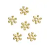 Oro de 14K rectangular recto cuenta pulida hecha a mano DIY pulsera collar cara cortada recta cuenta pulida accesorios de joyería materiales