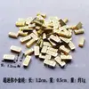 DIY Mini Barra de Metal Semente de Amendoim Melão Saco da Sorte Ábaco Areia Ouro Acessórios de Joias Materiais Atacado Moedas de Ouro Cobre