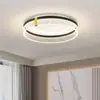 Lámpara de techo minimalista de lujo ligero estilo italiano para protección ocular para dormitorio, comedor, estudio, accesorio de iluminación de hierro estilo francés creativo y único de alta gama
