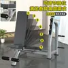 Entrenador de Equipo de Fitness Comercial Banco Plano Banco para Mancuernas Profesional Multifuncional Cama Plana para Levantamiento de Pesas Combinación de Banco y Rack para Press de Banca