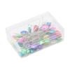 Ropa tridimensional costura corte posicionamiento perla aguja ramo alfiler decorativo superficie brillante color cabeza grande perla aguja