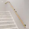 Barandilla de Escalera de Madera Maciza Montada en la Pared para Hogar Jardín de Infancia Interior Ancianos Antideslizante Pasillo Villa Edificio Dúplex Barandilla Autoinstalable