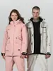 Ropa de Esquí Suprema Impermeable y Cálida Ropa Profesional para Snowboard Chaqueta Superior para Mujer Chaqueta de Nieve para Exteriores para Hombre