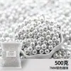 Perlas de Azúcar 500g Adornos para Decoración de Pasteles de Cumpleaños Doradas Plateadas Perlas de Azúcar de Colores Agujas de Azúcar Materiales para Hornear Perlas para Hornear