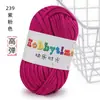 Hilo Tejido a Mano para Bolsos, No Propenso a Formar Bolitas, Hilo Grueso DIY para Crochet, Hilo de Color Sólido al por Mayor para Crochet