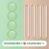 Almohadilla Anticolisión Transparente Tope de Puerta Manija de Puerta Pegatina de Pared para Puerta de Refrigerador Tope de Puerta Espesado Silencioso Succión de Puerta Buffer de Silicona Anticolisión