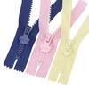 Fábrica de Zíperes Jincong Zíper Feito Sob Medida para Bolsas, Zíper Especial com Ponta Fechada, Zíper de Resina nº 5, Zíper nº 5