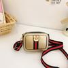 Bolso de Hombro Infantil Transfronterizo 2024 Nuevo Estilo Bolso Cruzado de Moda Princesa para Niña Bolso Cuadrado Pequeño de Hombro Bolso para Niña