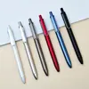 Caneta Personalizada para Publicidade, Logo Impressível, Gravação Gratuita, Caneta Esferográfica Gel Preta para Escritório da Empresa, Personalização de Caneta para Assinatura