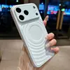 Transforme em uma Capa de Celular iPhone 18 Pro Max em Segundos, com Textura Semelhante à Pele, Padrão Ondulado, Atração Magnética, Adequada para Apple 17, Cobertura Total, Anti-Queda, Nova para 16