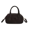 Bolso de Mano Pequeño Boston Simple Yuezi para Mujer 2026 Nuevo Bolso Almohada de Moda Tendencia Bolso Cruzado Casual Elegante