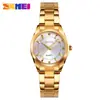 Reloj Skmei Transfronterizo para Mujer de Acero Inoxidable, Reloj de Cuarzo Impermeable de Moda, Reloj para Mujer de Nicho al por Mayor