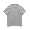 Camiseta Pesada Estilo Americano para Homens, Básica Versátil Vintage para o Dia a Dia, Algodão Puro Manga Curta Gola Redonda Cor Sólida Camiseta Base de Verão