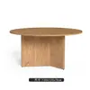 Mesa y Sillas de Teca para Exteriores Patio de Villa B&B Mesa de Comedor de Madera Maciza Jardín al Aire Libre Una Mesa Seis Sillas Combinación de Muebles de Madera Maciza
